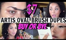 REVIEW + DEMO | CRAZY AFFORDABLE $7 Artis Oval Brush Dupes | NaturallyCurlyQ