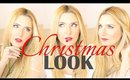 Christmas Hair & Makeup Look with Smashbox Full Exposure Palette | TheInsideOutBeauty.com by Heidi