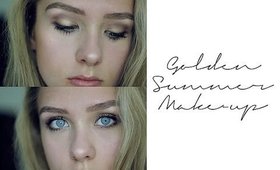 Golden Summer Make-up Tutorial Using NAKED2 Palette