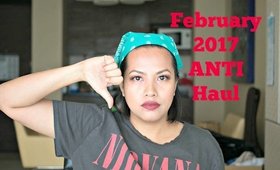 February 2017 Anti Haul #6 (MAC, Lorac, KVD, etc)