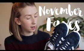 NOVEMBER FAVOURITES | Rhiannon Ashlee