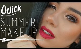 QUICK SUMMER MAKEUP TUTORIAL