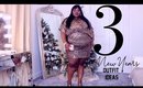 WE ARE NOT GOING INTO THE NEW YEAR LOOKING A MESS! 3 PLUS SIZE OUTFIT IDEAS FOR NEW YEARS EVE!