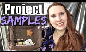 Project Pan Samples Intro 2019 | Using Up Makeup Samples!