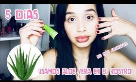 5 DIAS USANDO ALOE VERA (SABILA) EN EL ROSTRO,ADIOS GRANITOS EN 3 DIAS,NO MAS IMPERFECIONES