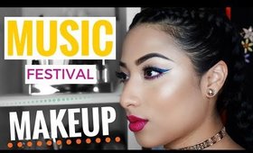 Music Festival Makeup Tutorial