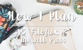 How I Plan | A5 Filofax Original and Inkwell Press Inserts