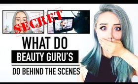 What BEAUTY GURUS do BEHIND THE SCENES ♥ Off Camera Secrets Revealed ♥ Wengie