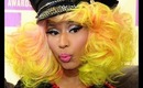 Nicki Minaj 2012 VMA Silver Glitter & Brown Cut Crease inspired look