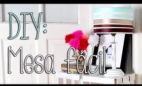 DIY: MESA FACILISIMA Y HERMOSA - Easy side table por Lau ツ❀