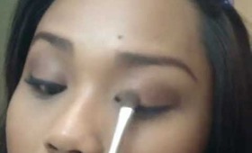 warm autumn inspired makeup