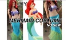 DIY Ariel Little Mermaid COSTUME **NO SEW**