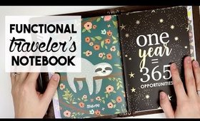 Functional Traveler's Notebook Flipthrough