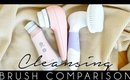 CLEANSING BRUSH COMPARISON | Spin For Perfect Skin Elishacoy Banila Co