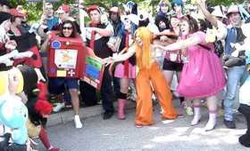 Anime North 2010 Pokemon fight!