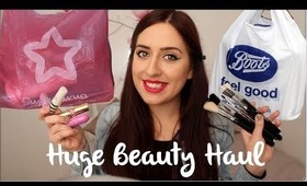 HUGE BEAUTY HAUL! Ft. MAC, NARS, BENEFIT, No7 & MORE...