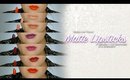 #MATTENATION l💛l Bdellium Tools Matte Lipstick Collection Review + Lip Swatches & A GIVEAWAY!