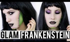 Glam FRANKENSTEIN HALLOWEEN Makeup Tutorial ♡ JamiePaigeBeauty