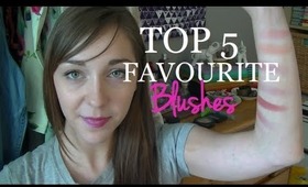 Top 5 Favourite Blushes