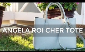 VEGAN HANDBAG ANGELA ROI CHER TOTE | WHAT FITS INSIDE