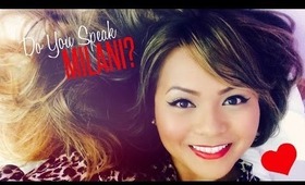 Do You Speak Milani? Winged Liner & Bold Red Lips Tutorial | TheMaryberryLive