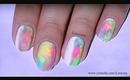 Easy Pastel Watercolor Nails