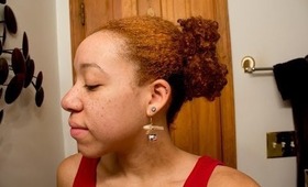 Holiday Hair: Pigtail Bows! [natural hair]