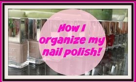 How I organize my nail polish -  Collab with TheBeautyPuzzle