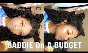 BADDIE on a BUDGET Tutorial Ft. SHOPBUDGETBEAUTY.COM