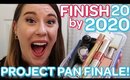 FINISH 20 BY 2020 *Project Pan FINALE* | Project Use It Up 2019