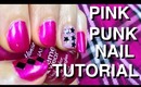 Pink Punk Americana Nails! GRWM Nail Art Tutorial ft F.U.N Lacquer
