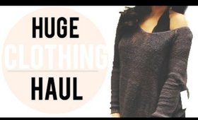 HUGE Try-On Clothing Haul!!| Free People, American Eagle, + MORE!| 2015 | Monisha Alavi