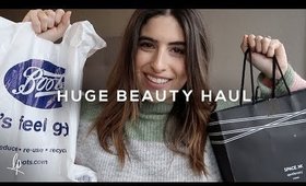 HUGE BEAUTY HAUL & FIRST IMPRESSIONS ft. Fenty & Charlotte Tilbury | Lily Pebbles