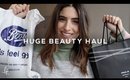 HUGE BEAUTY HAUL & FIRST IMPRESSIONS ft. Fenty & Charlotte Tilbury | Lily Pebbles