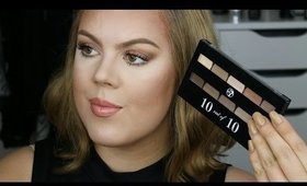 W7 "10 out of 10 - Browns" Palette Tutorial