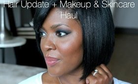 Hair Update + Makeup & Skincare Haul