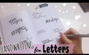 8 TYPE of HANDWRITING for XMAS LETTERS 💌🎄