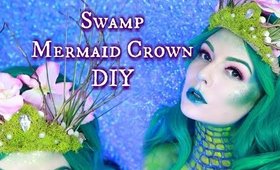 Easy Mermaid Crown DIY | Swamp Themed