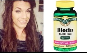 HAIR GROWTH / BIOTIN / 10,000 MCG's UPDATE !!