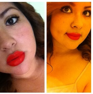 My red lips 