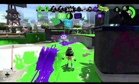 Girl plays Splatoon. The "i suck" edition