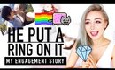 My Engagement Proposal Story ♥ My Engagement Ring Reveal ♥ Wengie