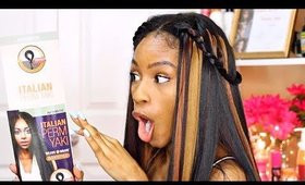 Pre Looped Crochet Braiding Hair Review► Italian Perm Yaki SamsBeauty