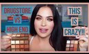 Drugstore vs High End Makeup; This is Crazy! #makeup
