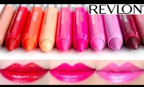 Revlon Just Bitten Kissable Balm Stain Lips Swatches 10 colors | Updated