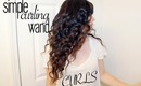 Simple Curling Wand Curls