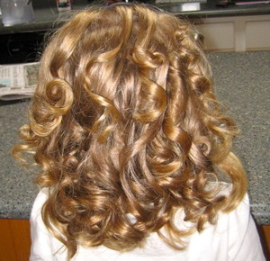These curl were created with Foam Rollers by: Conair 