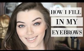 Quick Beauty Tip // How I Fill In My Eyebrows