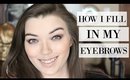 Quick Beauty Tip // How I Fill In My Eyebrows