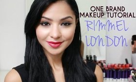 One Brand Drugstore Tutorial: Rimmel London!!!